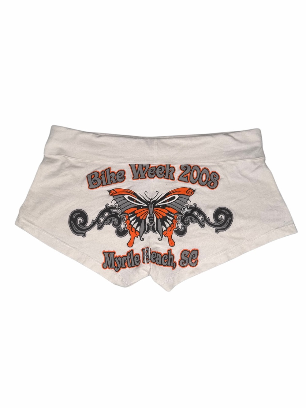 Bike Week 2008 Myrtle Beach White Women's Shorts